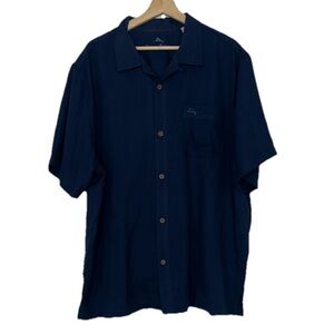 Tommy Bahama Blue Island Zone Casual Button Down Sz. XL